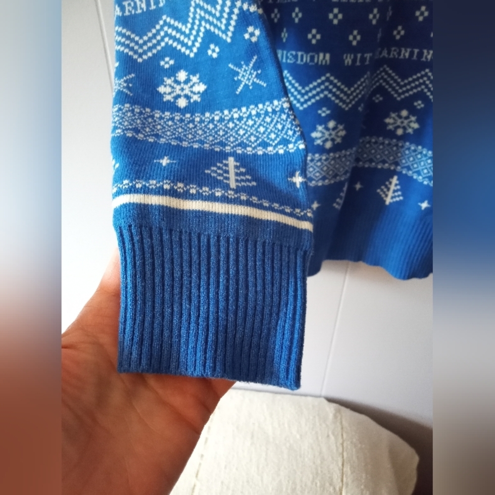 Harry Potter Ravenclaw Crest Holiday Sweater - Picture 6 of 6